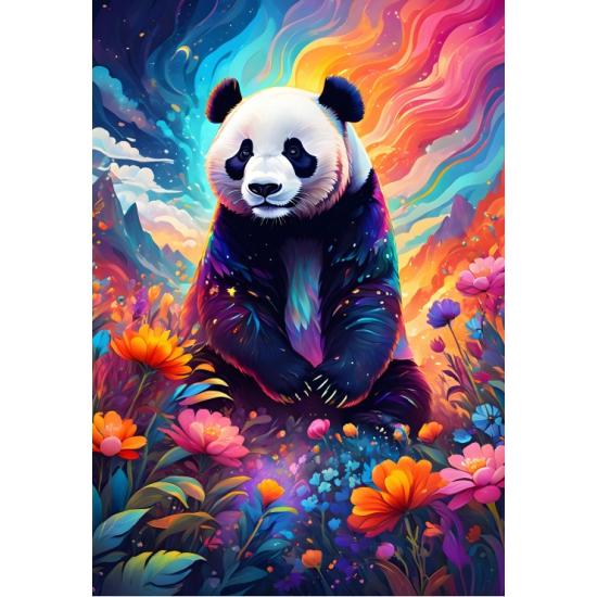 Puzzle Alipson Panda Coloré 1000 pièces