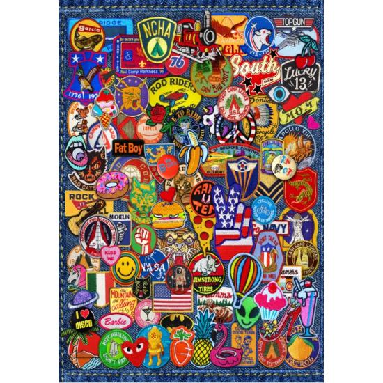 Puzzle Alipson Patch fou 1000 pièces