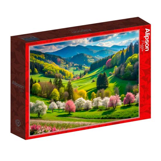 Puzzle Alipson Promenade printanière 500 pièces