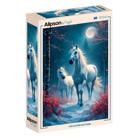 Puzzle Alipson Promenade Nocturne 1000 pièces