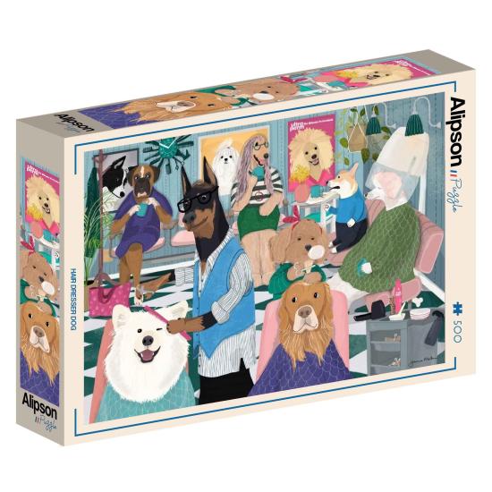 Puzzle Alipson Coiffeur Pour Chiens 500 pièces