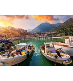 Puzzle Alipson Port Et Bateaux De Pêche, Sicile 1000 pièces