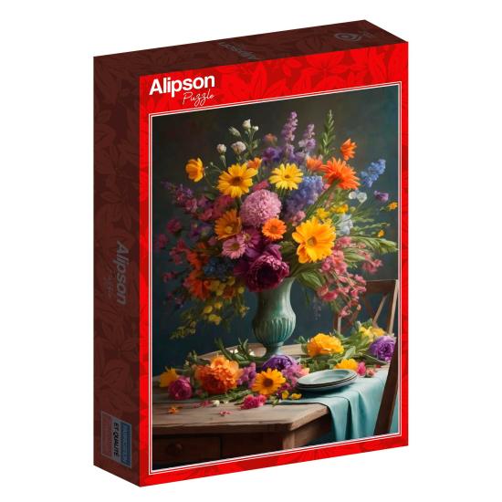 Puzzle Alipson Bouquet de fleurs 1000 pièces