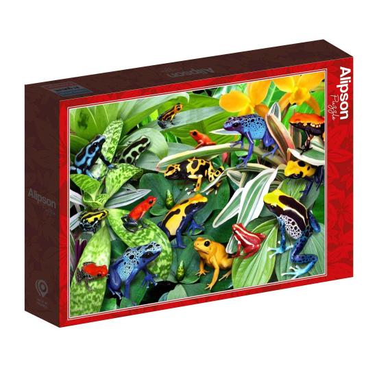 Puzzle Alipson Fun Frogs de 500 pièces