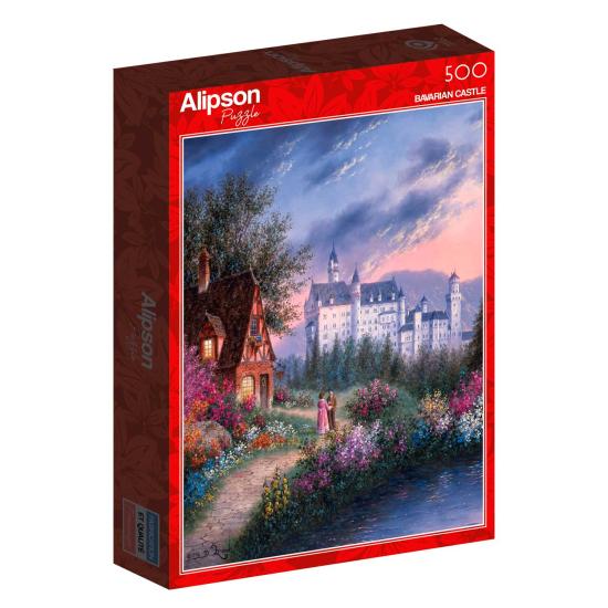 Puzzle Alipson Château bavarois 500 pièces