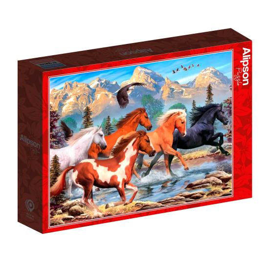 Puzzle Alipson Sauvage et libre 500 pièces