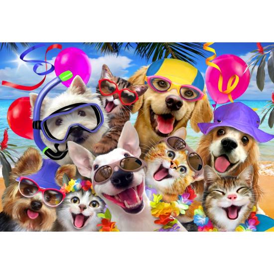 Puzzle Alipson Fête sur la plage pour selfies 1000 pièces Puzzle Alipson Fête sur la plage pour selfies 1000 pièces