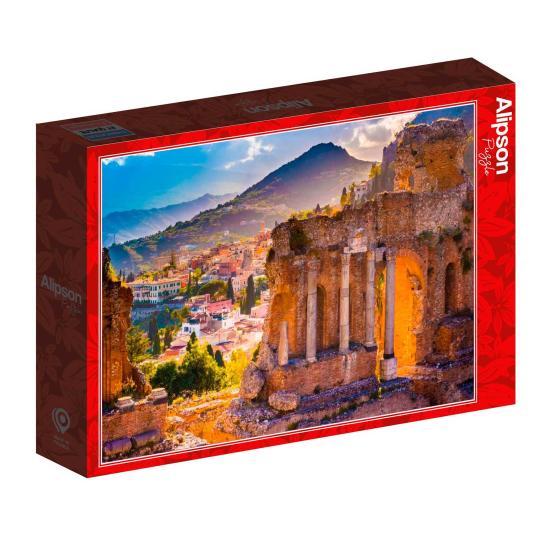 Puzzle Alipson Théâtre de Taormine 1000 pièces Puzzle Alipson Théâtre de Taormine 1000 pièces