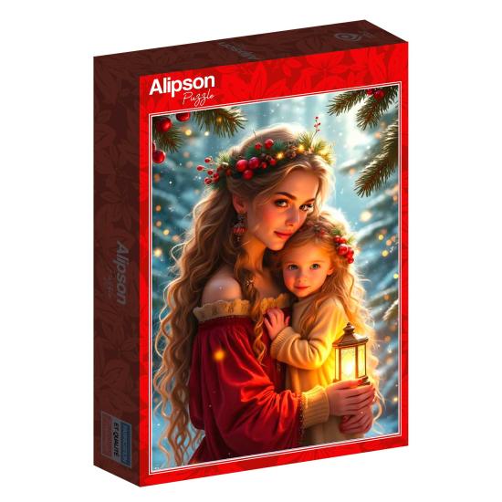 Puzzle Alipson Tendresse De Noël 1000 pièces