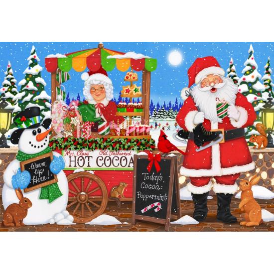 Puzzle Alipson La Confiserie Du Père Noël 1000 pièces