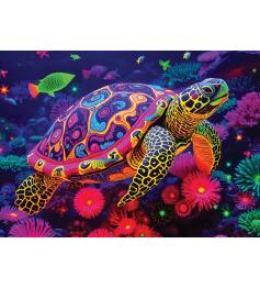 Puzzle Alipson Tortue Arc-En-Ciel 500 pièces