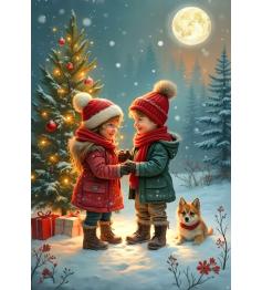 Puzzle Alipson Un Noël Réconfortant 1000 pièces