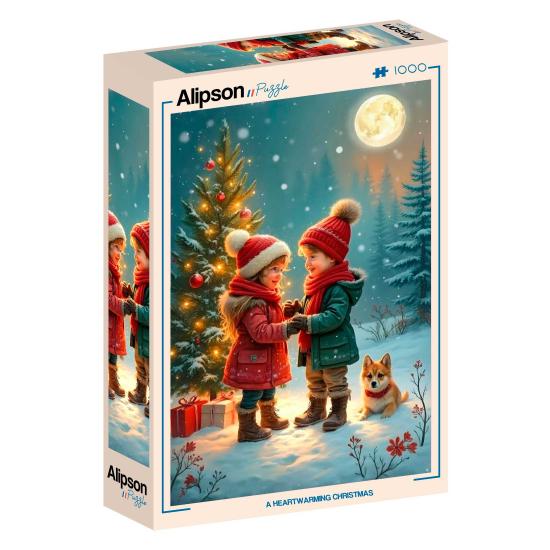 Puzzle Alipson Un Noël Réconfortant 1000 pièces