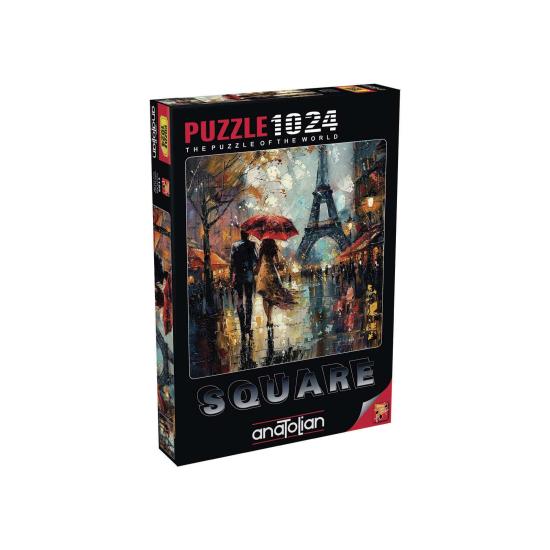 Puzzle Anatolian L'amour à Paris, format carré 1000 pièce Puzzle Anatolian L'amour à Paris, format carré 1000 pièce