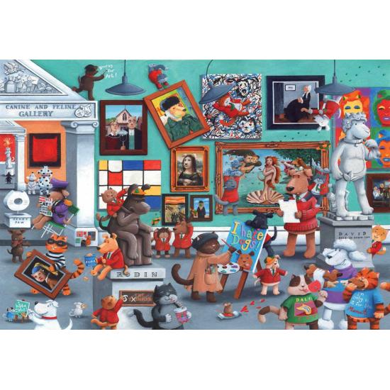 Puzzle Anatolie Art de Chats et de Chiens de 260 pièces