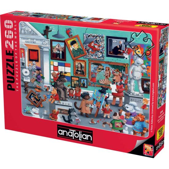 Puzzle Anatolie Art de Chats et de Chiens de 260 pièces