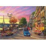 Puzzle Anatolie Coucher de soleil sur la Seine, Paris 1000 pièce