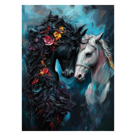 Puzzle Anatolian Noir Et Blanc 1000 pièces