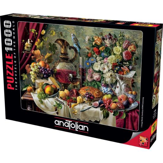 Puzzle Anatolian Nature Morte Hollandaise de 1000 pièces