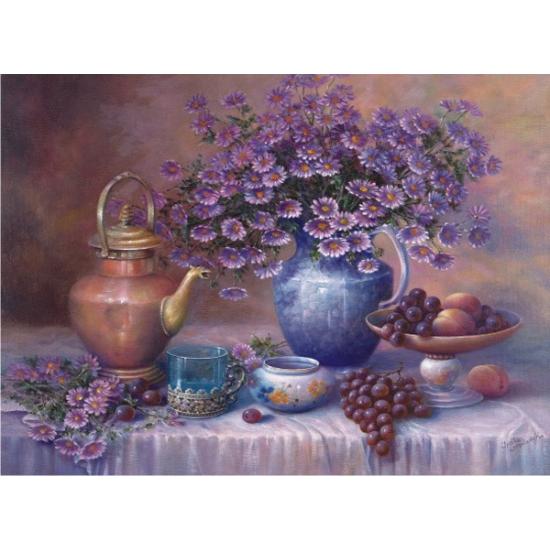 Anatolian Still Life with Bunch of Grapes Puzzle 1000 pièces