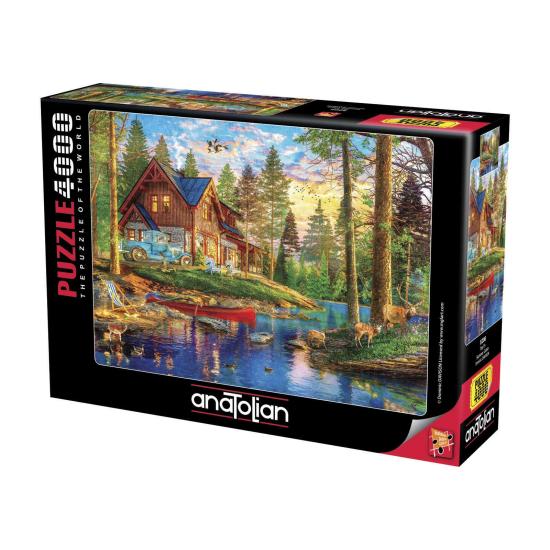 Puzzle Anatolian Cabane d'été 4000 Pièces Puzzle Anatolian Cabane d'été 4000 Pièces