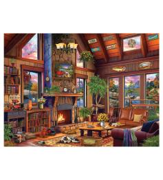 Puzzle Anatolian Cabane En Pleine Nature 4000 Pièc