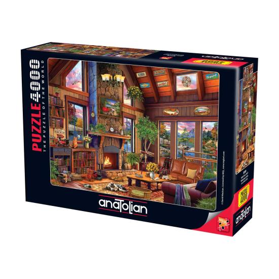 Puzzle Anatolian Cabane En Pleine Nature 4000 Pièc