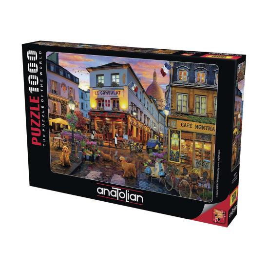 Puzzle Anatolian Café Montmartre 1000 pièces