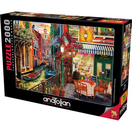 Puzzle Anatolian Café à Venise 2000 pièces