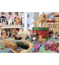 Puzzle Chiots d'Anatolie dans leur temps de jeu 260 pièces