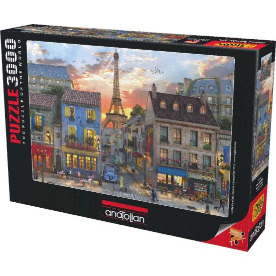 Puzzle Anatolien Rues du Centre de Paris 3000 pièces