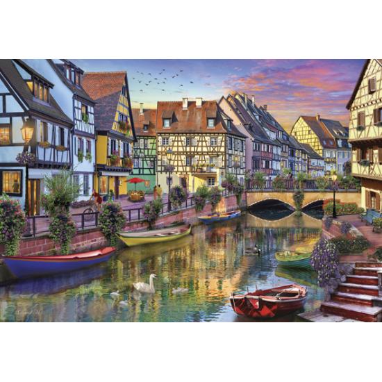 Puzzle Canal de Colmar Anatolie 2000 pièces