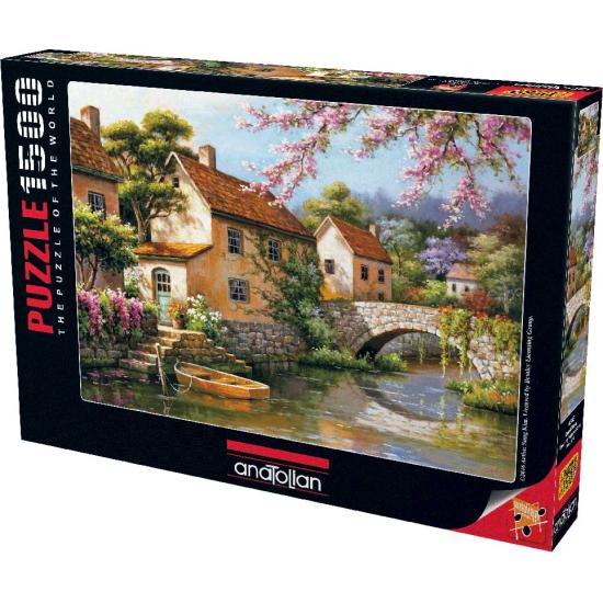 Puzzle 1500 pièces Maison de campagne du canal d'Anatoli