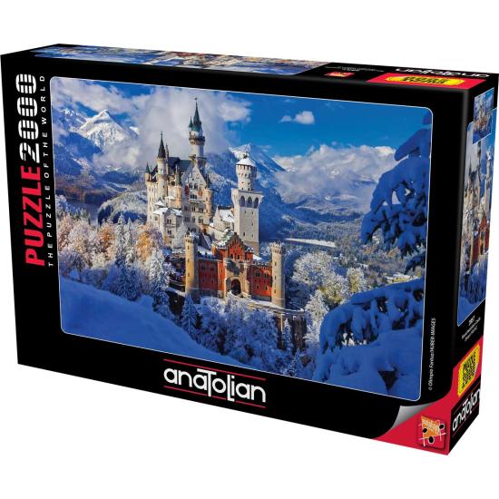 Puzzle Anatolie Château de Neuschwanstein 2000 pièces