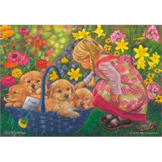Puzzle Anatolien Panier plein d'amour 260 pièces