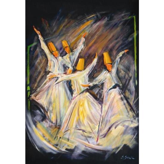 Puzzle 500 pièces danse tournante anatolienne