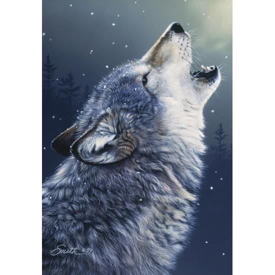 Puzzle Anatolien Le Loup Hurlant 500 pièces