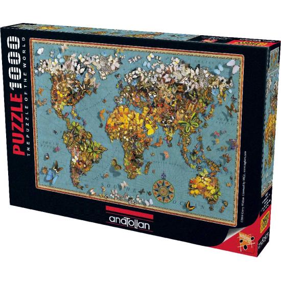 Puzzle Anatolien Le Monde des Papillons 1000 pièces Puzzle Anatolien Le Monde des Papillons 1000 pièces