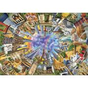 Puzzle Anatolien Le Monde à 360 degrés de 3000 pièces