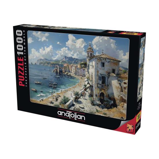 Puzzle Anatolian Le village au bord de la mer 1000 pièces