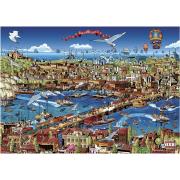 Puzzle Anatolien Istanbul en 1895 de 3000 pièces