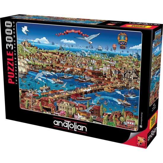 Puzzle Anatolien Istanbul en 1895 de 3000 pièces