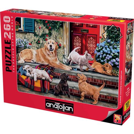Puzzle Anatolien Famille de chiens 260 pièces
