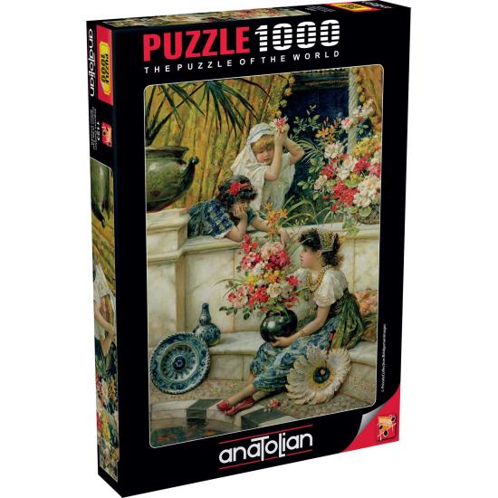 Puzzle Anatolie Fleurs d'Orient 1000 pièces Puzzle Anatolie Fleurs d'Orient 1000 pièces