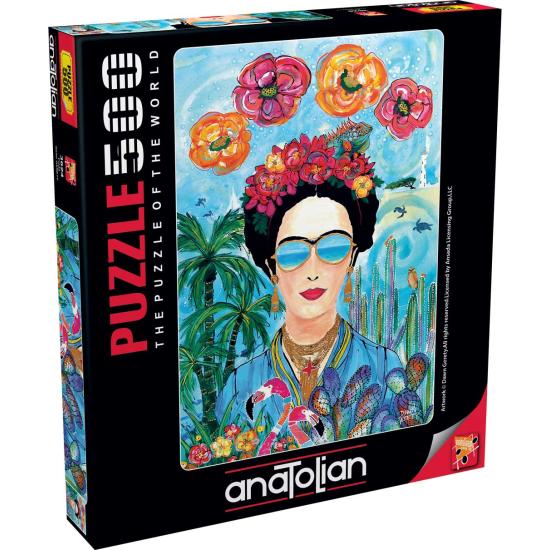 Puzzle Anatolien Frida Khalo 500 pièces