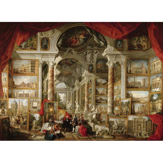 Puzzle Anatolian Galerie avec vue sur la Rome Moderne de 4000 Pi Puzzle Anatolian Galerie avec vue sur la Rome Moderne de 4000 Pi