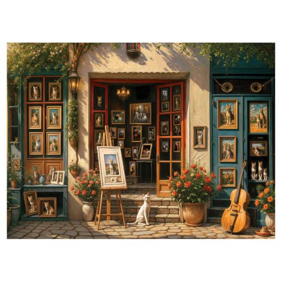 Puzzle Anatolian Galerie De Chats 1000 pièces