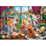 Puzzle Anatolian Chatons et Aquarium de 1000 pièces