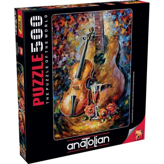 Puzzle 500 pièces guitares et violons d'Anatolie