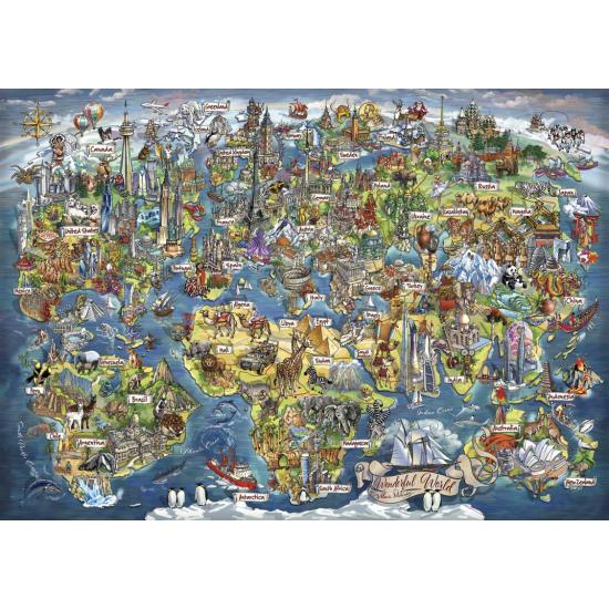 Puzzle Monuments Anatoliens du Monde 3000 Pièces